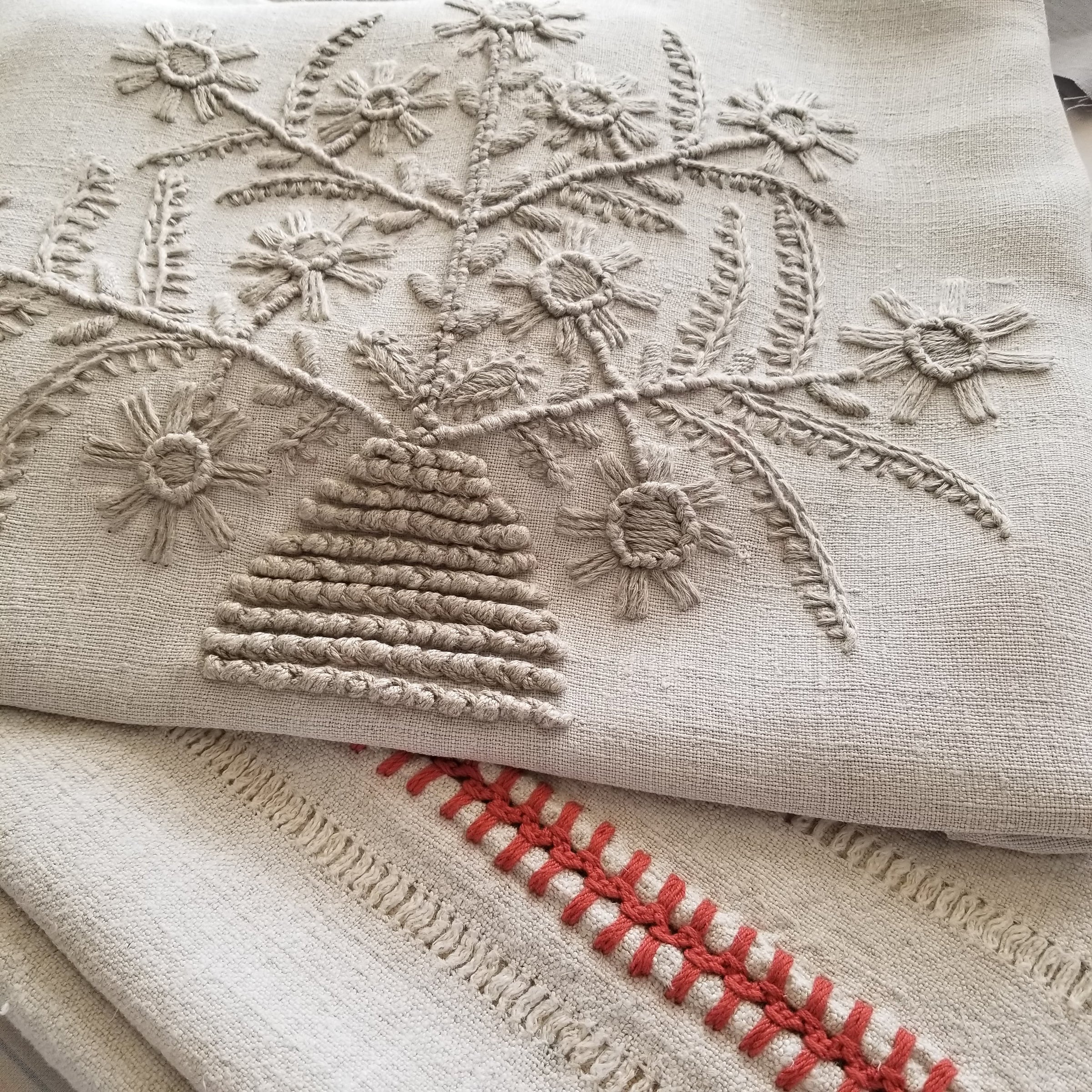 Hemp + Linen + Cotton dish towels — deanna lynch textiles